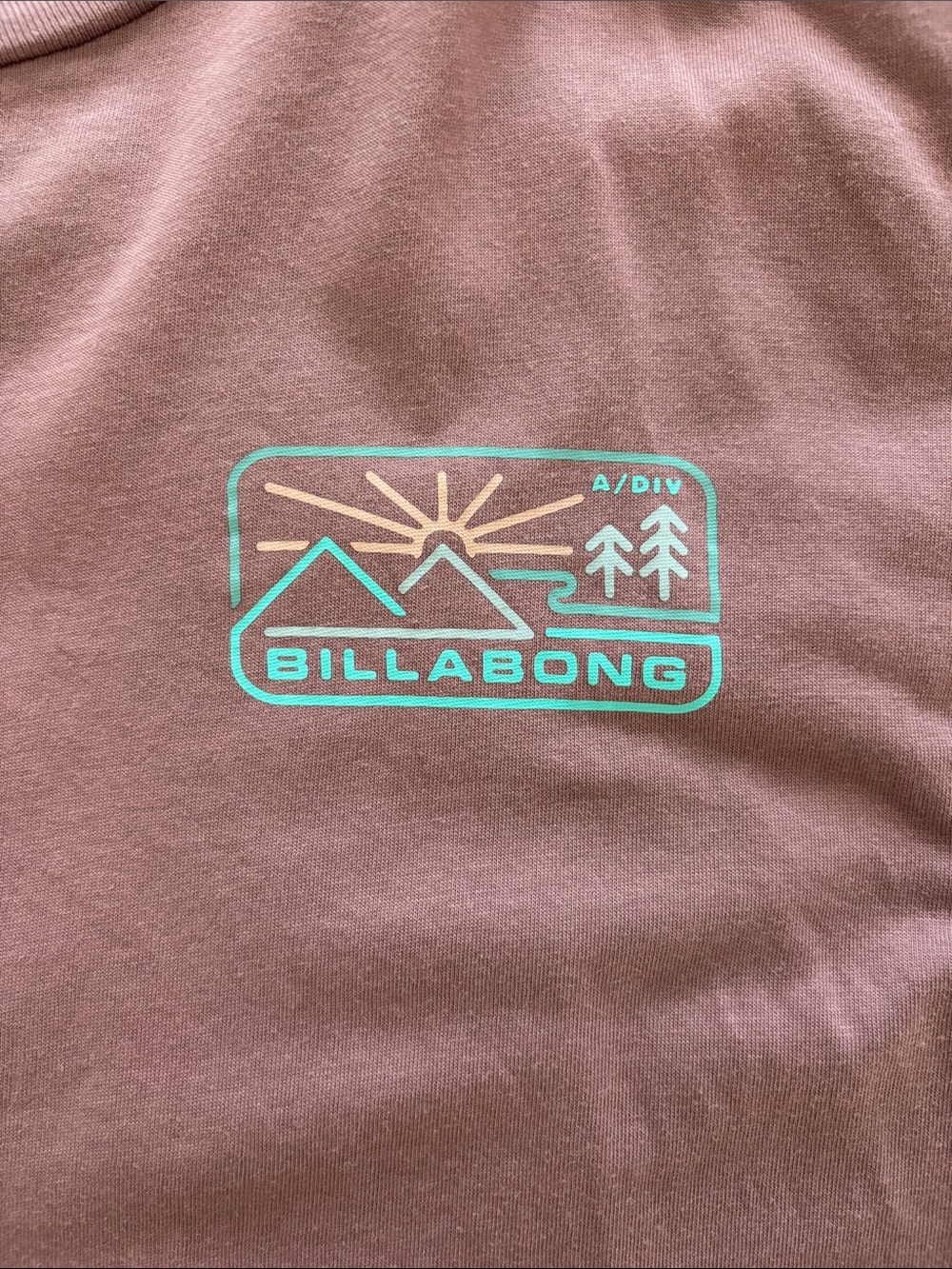 Billabong Mauve Graphic Tee